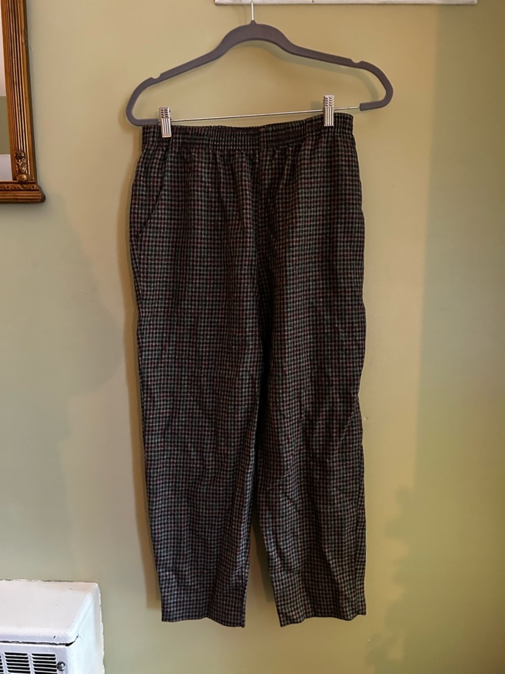 Briggs petite 90s plaid trouser size 12